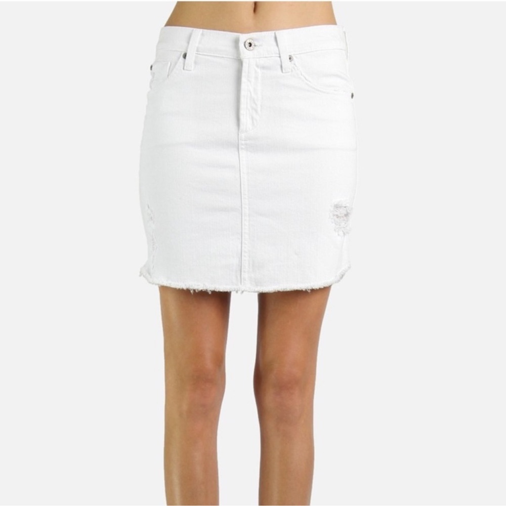 NWT James Jeans Daisy Skirt White Size 28